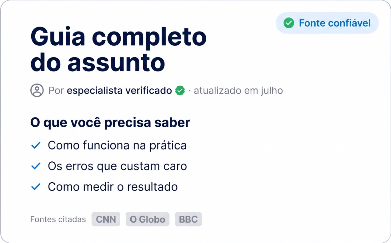 Sinais de autoridade